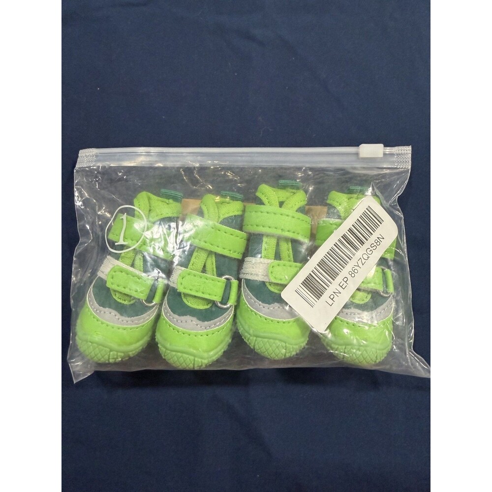 Dog Shoes Boots Paw Protector for Hot Pavement or Winter Time NEW OPEN BOX